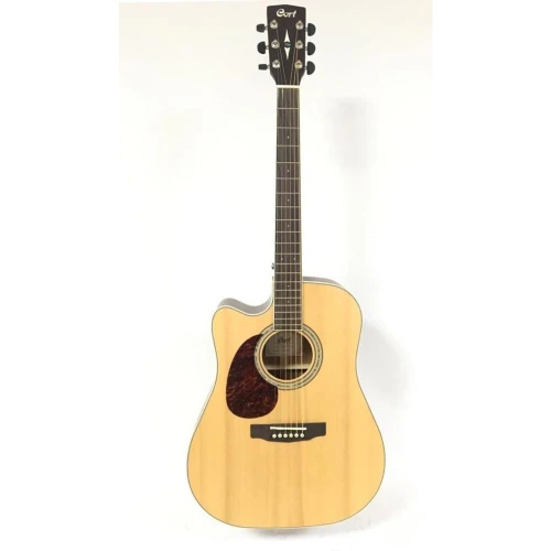 Cort Mr710F Lh Ns Elektro Akustik Gitar, Solak, Naturel Satin, Fishman Eq 3