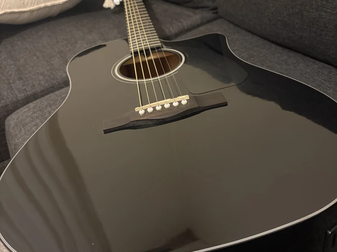 Fender CD-60CE BLK Elektro Akustik Gitar 5