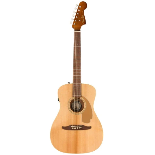 Fender Malibu Player Natural Elektro Akustik Gitar 2