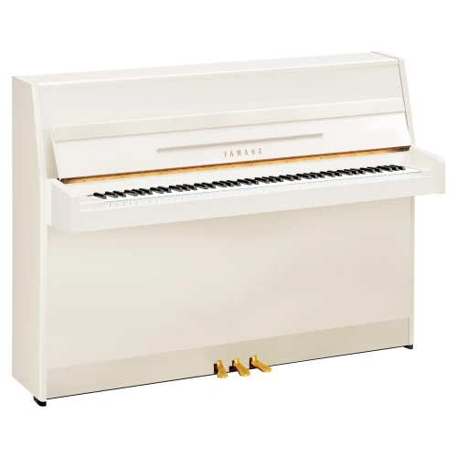 Yamaha B1 Akustik Duvar Piyanosu (Parlak Beyaz) 1
