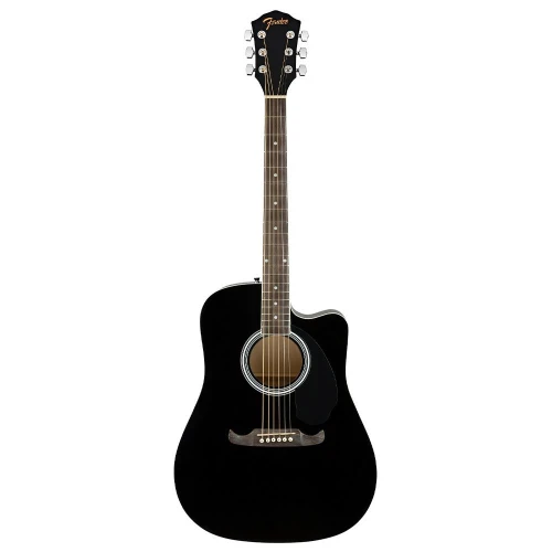 Fender FA-125CE Dreadnought Black Elektro Akustik Gitar 1