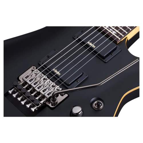 Schecter Demon-6 FR SBK Elektro Gitar (Aged Black Satin) 4
