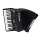 Hohner A38621 Amica Forte III 72 Optisound Akordiyon (Siyah) 1