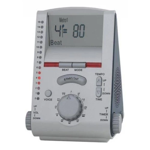 CHERUB WSM260G PİYANO İÇİN DİJİTAL METRONOM, GRİ 2