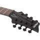 Schecter Damien-7 7 Telli Elektro Gitar (Satin Black) 8