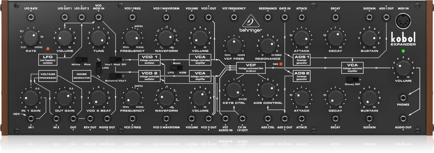 Behringer Kobol Expander Analog Synthesizer 1