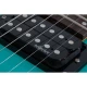 Schecter C-6 Deluxe Elektro Gitar (Satin Aqua) 4