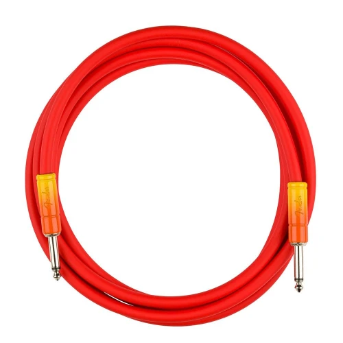 Fender Ombré Düz/Düz Uçlu 3m Tequila Sunrise Enstrüman Kablosu 2