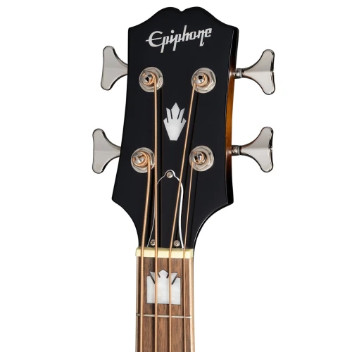 Epiphone El Capitan J-200 Studio Elektro Akustik Bas Gitar (Aged Vintage Sunburst) 4