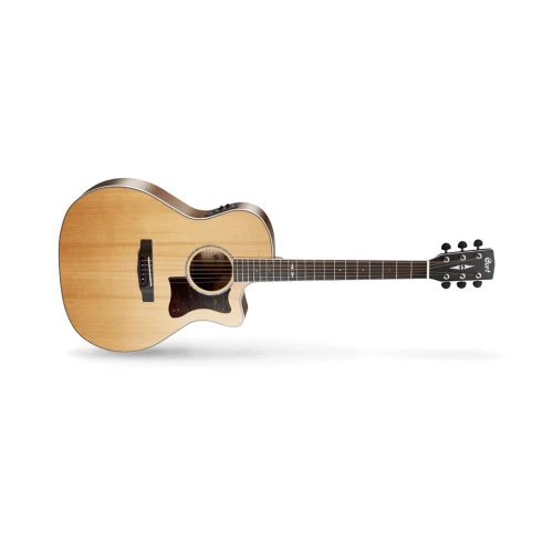 Cort Ga5F-Bwns Elektro Akustik Gitar, Grand Auditorium Kasa, Naturel 2