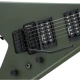 Jackson JS King V JS32 Amaranth Klavye Matte Army Drab Elektro Gitar 6
