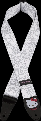 Fender x Hello Kitty Poly Beyaz Gitar Askısı 1