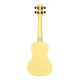 Kala Waterman Recycled Concert Ukulele (Starlight Yellow - Glow In The Dark) 2