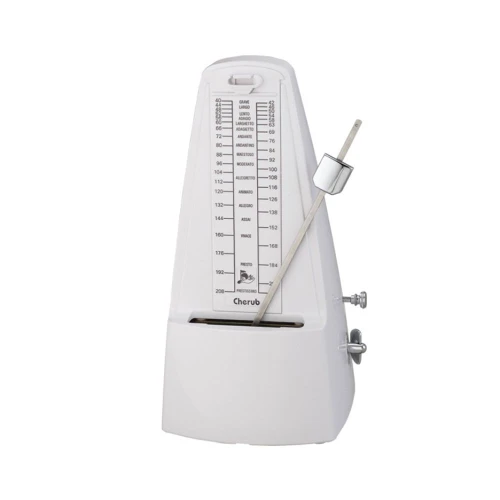 Cherub WSM-305 Beyaz Mekanik Metronom 2