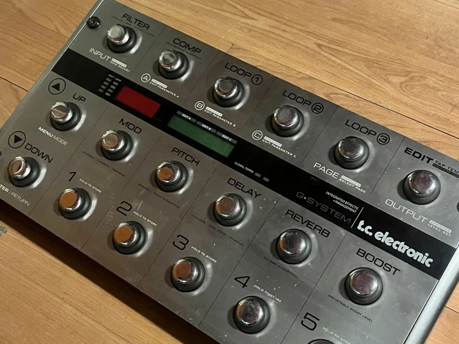 G-System Gitar Efekt Pedalı 1
