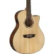 Washburn Woodline 10 Serisi WLO10SCE  Elektro Akustik Gitar 2