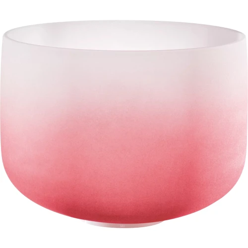 Meinl Sonic Energy CSBC14C Root Chakra 14’’ Crystal Singing Bowl Note C4 (Color Frosted Red) 1