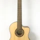 ELEKTRO KLASİK GİTAR, CUTAWAY, 4/4, NATUREL MAT, 1