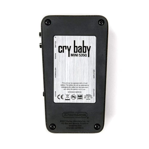 Jim Dunlop CBM535Q Crybaby-Q Mini Wah Pedalı 6