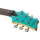 Schecter C-6 Deluxe Elektro Gitar (Satin Aqua) 7