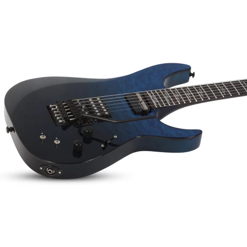 Schecter Reaper-6 FR S Elite Series Elektro Gitar (Deep Ocean Blue) 2