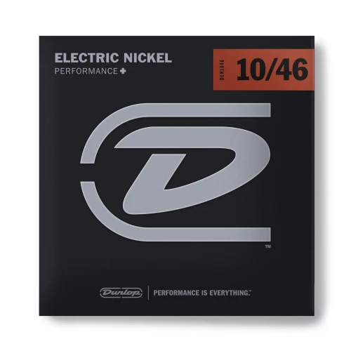 Jim Dunlop DEN1046 Nickel Wound Light Elektro Gitar Teli (10-46) 2