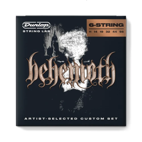Jim Dunlop BEHN1156 Behemoth Eg-nkl Elektro Gitar Teli (11/56) 1