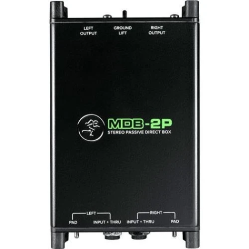 Mackie MDB-2P Stereo Passive Di Box 2