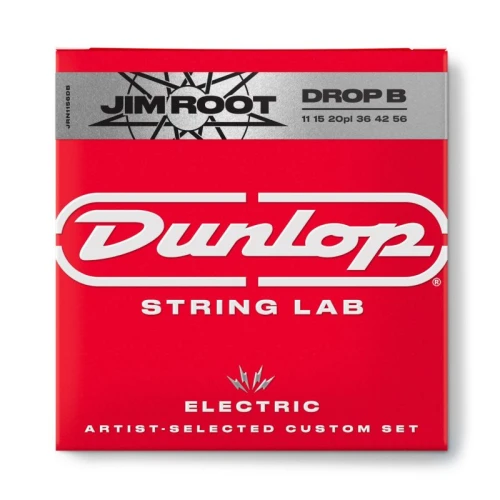 Jim Dunlop JRN1156DB Jim Root El Nkl 11/56 Takım Elektro Gitar Teli (drop B) 1