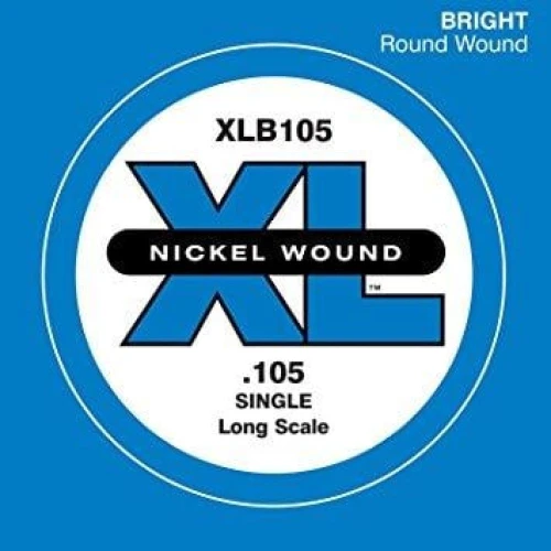 Daddario Xlb105 Bass Tek Tel E (Mi) Xl Nickel Wound 0.105 4