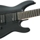 Jackson JS Dinky Arch Top JS22-7 DKA HT Amaranth Klavye Satin Black 7 Telli Elektro Gitar 6