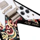Epiphone Jimi Hendrix "Love Drops" Flying V Elektro Gitar (Ebony) 3