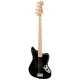 Squier Affinity Jaguar Bass H Akçaağaç Klavye Black Bas Gitar 2
