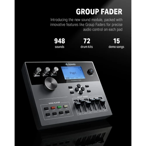 Donner DED-500 Elektro Davul 4