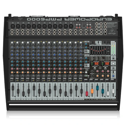 BEHRINGER EUROPOWER PMP6000 1600W 20 Kanal Power Mikser 1