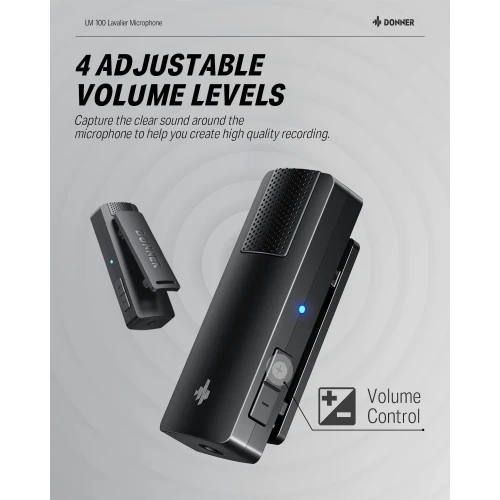 Donner Lavalier Mikrofon 100 4