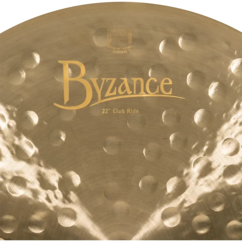 Meinl 22" Byzance Sizzles Jazz Club Ride Zil 6
