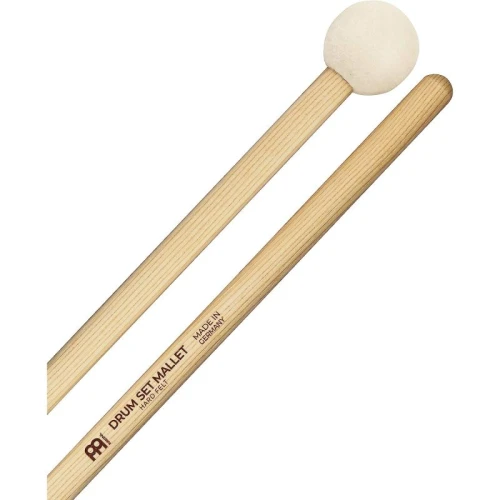 Meinl SB402 Drum Set Mallet Hard Felt Tip (5A Hickory Handle) 1