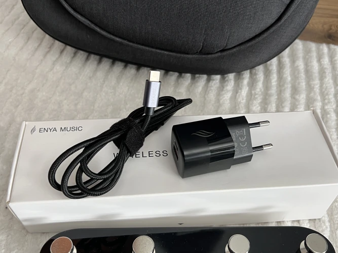 Enya NEXG 2N CL WH Beyaz Renk Elektro Klasik Gitar 8