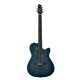 Godin A6 Ultra Elektro Akustik Gitar (Denim Blue Flame) 1