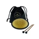 Meinl Sonic Energy 7" Small Steel Tongue Drum (C Minor, 8 Notes, 440 Hz, Gold) 4
