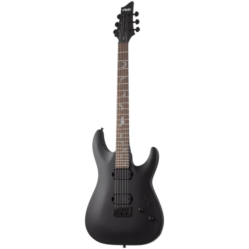 Schecter Damien-6 Elektro Gitar (Satin Black) 1