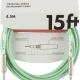 Fender Original 4m Surf Yeşil Enstrüman Kablosu 5