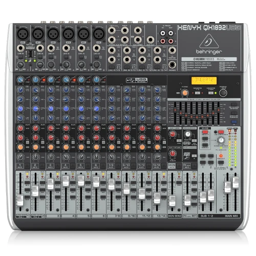 BEHRINGER XENYX QX1832USB Premium XENYX Analog Mixer 1