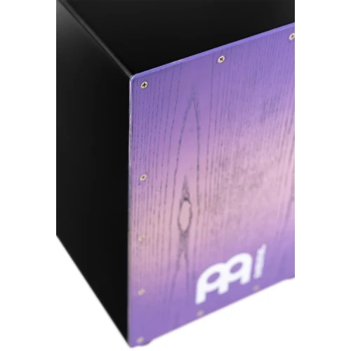 Meinl MCAJ100BK-LPF Frontplate Cajon (Lilac Purple Fade) 3