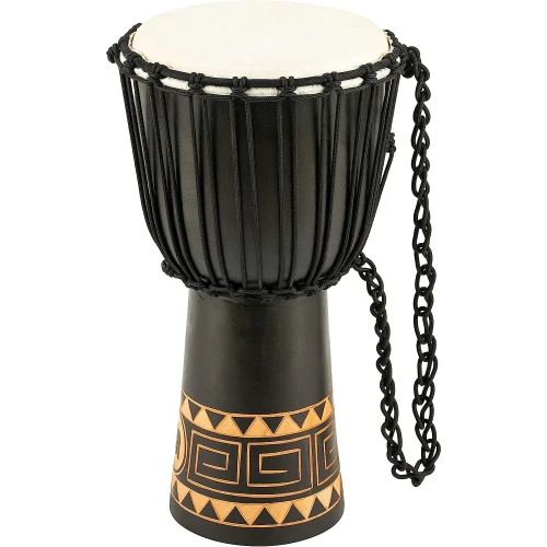 Meinl HDJ1-S Carving African Style 8" Djembe (Dark Brown) 2