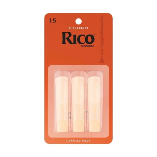 Rico Royal Rca0315 Bb Klarnet Kamışı, (3’lü Paket), No:1.5 2