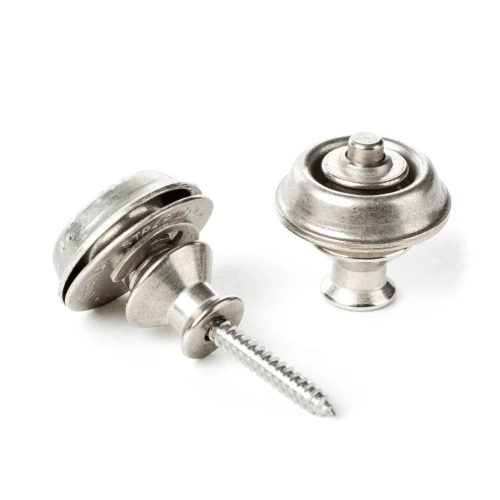 Jim Dunlop SLS1035VN Straplok Dual Design Vintage Nickel Askı Kilidi 1