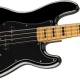 Squier Classic Vibe 70s Precision Bass Akçaağaç Klavye Black Bas Gitar 3