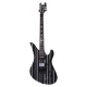 Schecter Synyster Custom-S FR Elektro Gitar (Gloss Black &amp; Silver Pin Stripes) 1